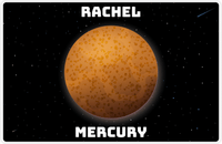 Thumbnail for Personalized Planets Placemat V - The Planets - Mercury -  View