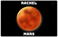 Thumbnail for Personalized Planets Placemat V - The Planets - Mars -  View