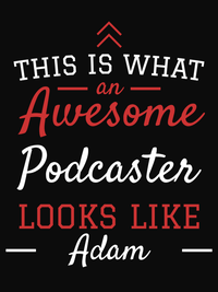 Thumbnail for Personalized Podcaster T-Shirt - Black - Decorate View