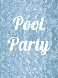 Thumbnail for Personalized Pool Water T-Shirt - White - Pool Party - Decorate View
