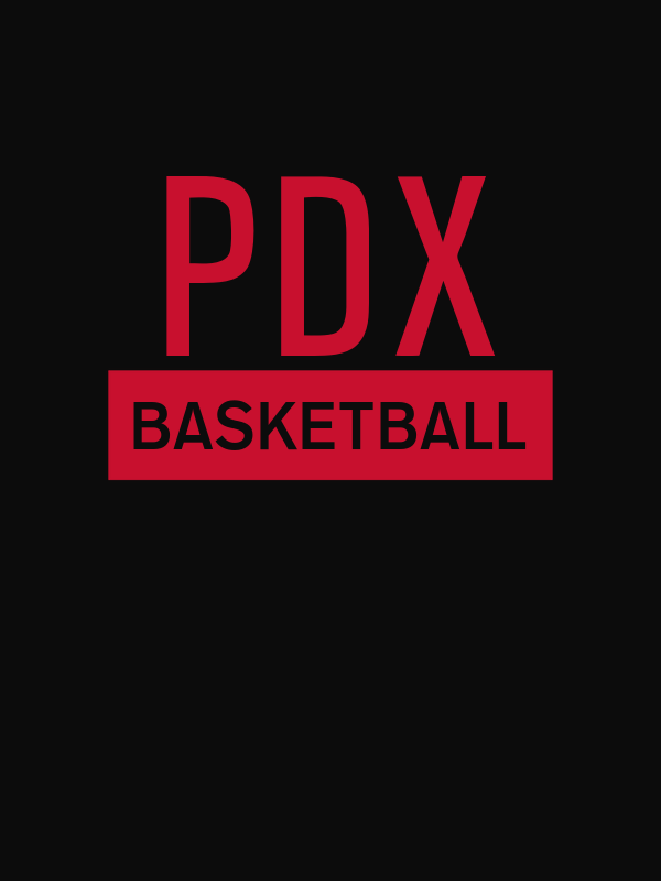 Portland Basketball T-Shirt - Black - Decorate View