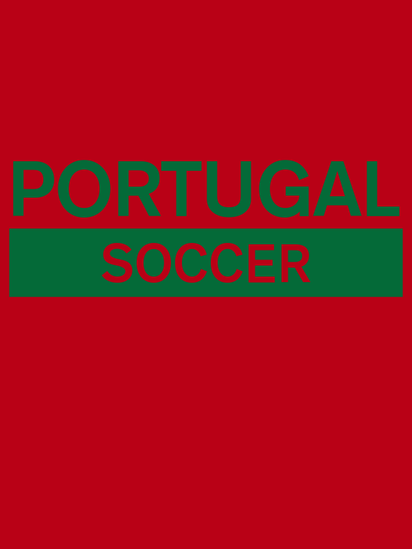Portugal Soccer T-Shirt - Red - Decorate View
