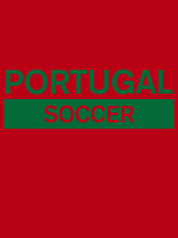Thumbnail for Portugal Soccer T-Shirt - Red - Decorate View