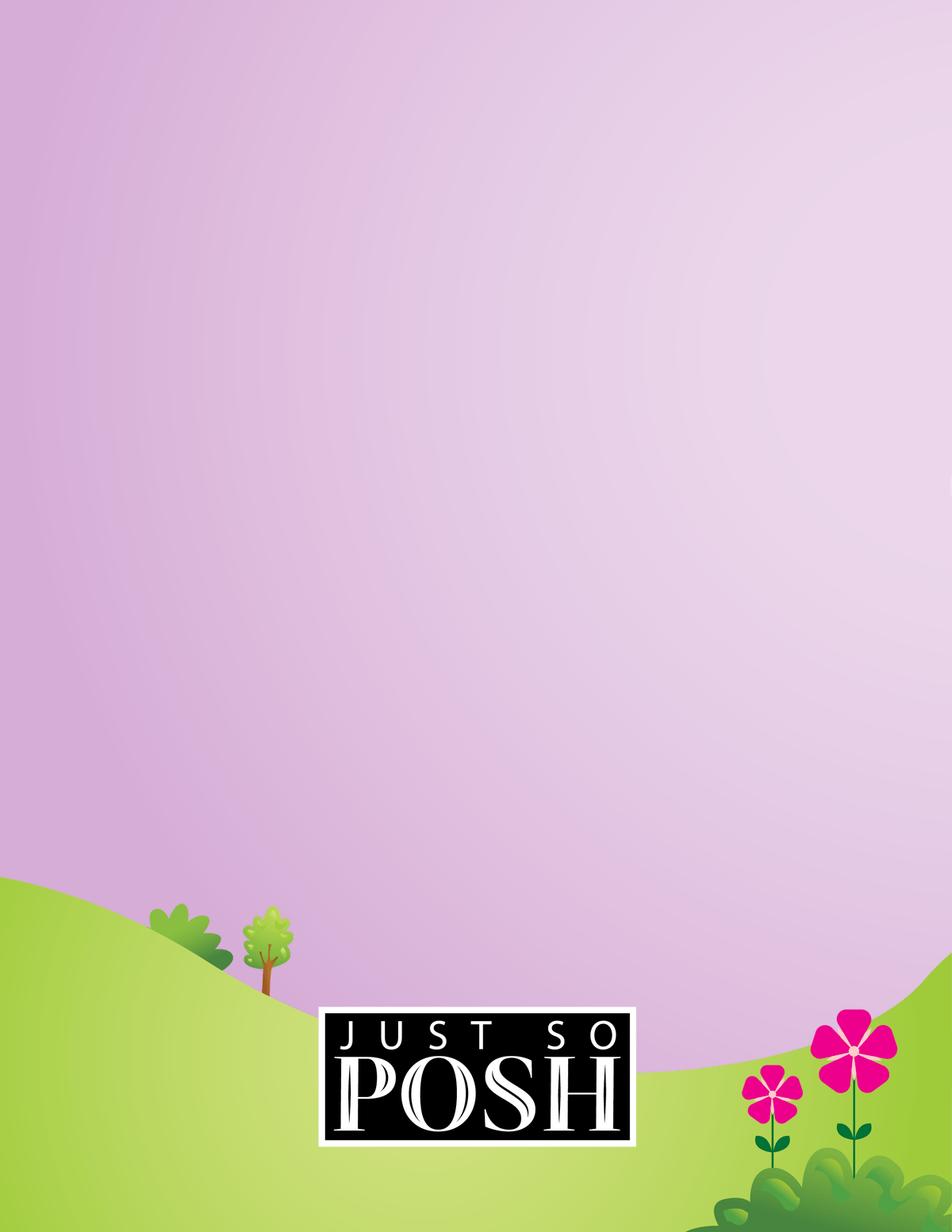 Personalized Princess Notebook V - Pink Background - Brunette Princess - Back View