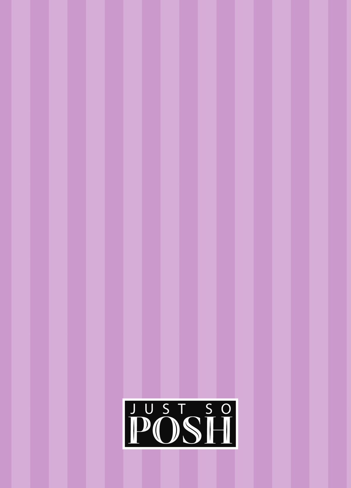 Personalized Princess Journal VII - Purple Background - Blonde Princess - Back View