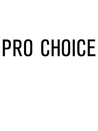 Thumbnail for Pro Choice T-Shirt - White - Decorate View