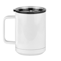 Thumbnail for Rabbit on a Budget Coffee Mug Tumbler with Handle (15 oz) - Left View