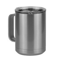 Thumbnail for Rabbit on a Budget Coffee Mug Tumbler with Handle (15 oz) - Front Left View