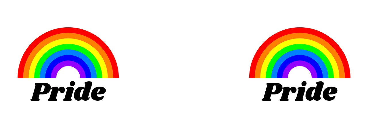 Personalized Rainbow Coffee Mug Tumbler with Handle (15 oz) - Graphic View