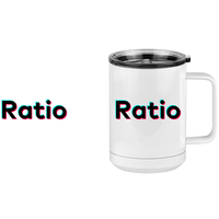 Thumbnail for Ratio Coffee Mug Tumbler with Handle (15 oz) - TikTok Trends - Design View