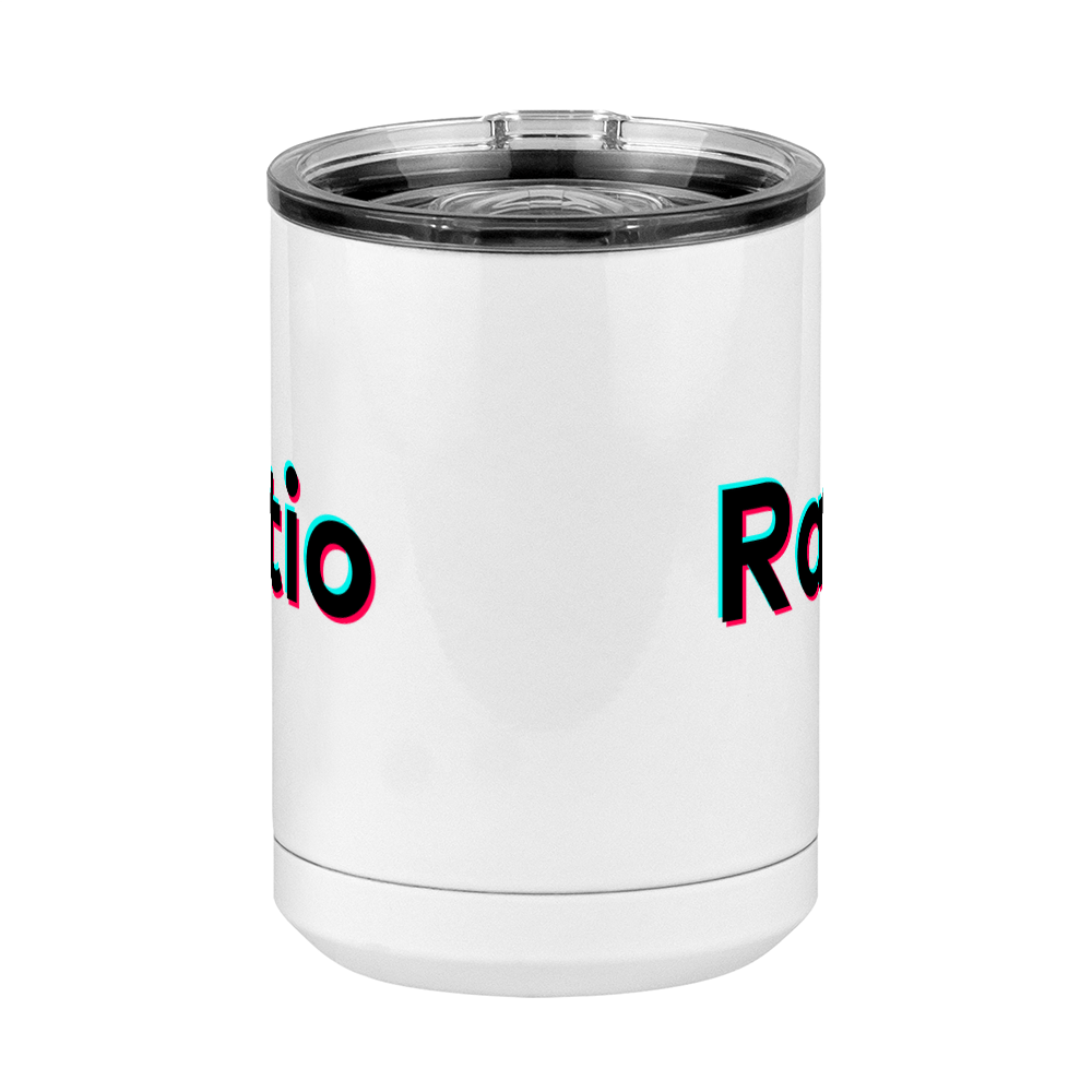 Ratio Coffee Mug Tumbler with Handle (15 oz) - TikTok Trends - Front View