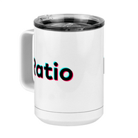 Thumbnail for Ratio Coffee Mug Tumbler with Handle (15 oz) - TikTok Trends - Front Left View