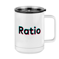 Thumbnail for Ratio Coffee Mug Tumbler with Handle (15 oz) - TikTok Trends - Right View