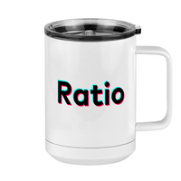 Thumbnail for Ratio Coffee Mug Tumbler with Handle (15 oz) - TikTok Trends - Right View