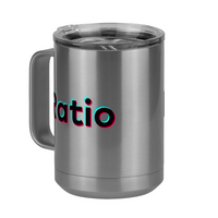 Thumbnail for Ratio Coffee Mug Tumbler with Handle (15 oz) - TikTok Trends - Front Left View