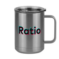 Thumbnail for Ratio Coffee Mug Tumbler with Handle (15 oz) - TikTok Trends - Right View