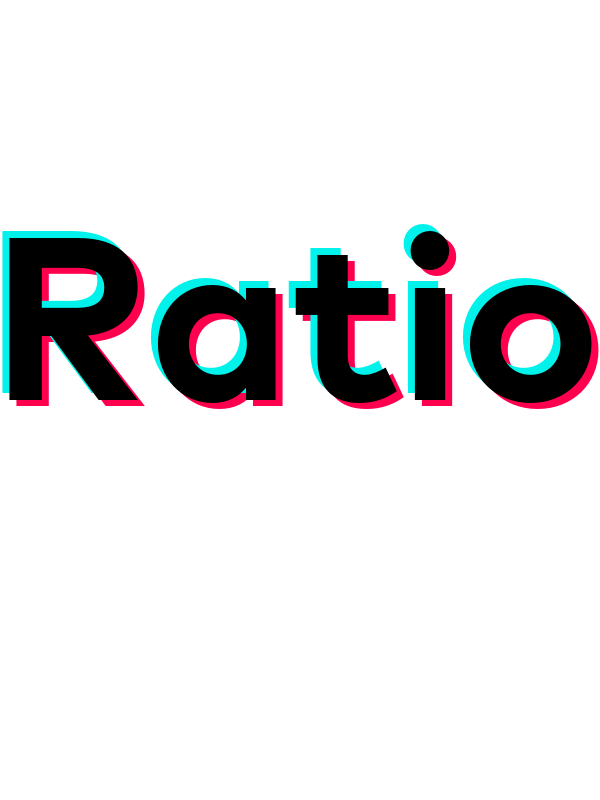 Ratio T-Shirt - White - TikTok Trends - Decorate View