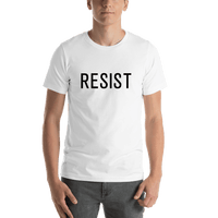 Thumbnail for Resist T-Shirt - White - Shirt View