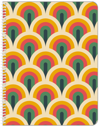 Thumbnail for Retro Arches Notebook - Front View