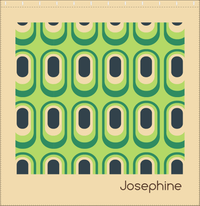 Thumbnail for Personalized Retro Avocado Shower Curtain - Decorate View
