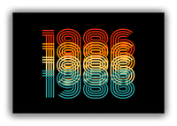 Thumbnail for Retro Canvas Wrap & Photo Print - 1986 - Front View