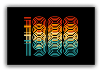Thumbnail for Retro Canvas Wrap & Photo Print - 1988 - Front View