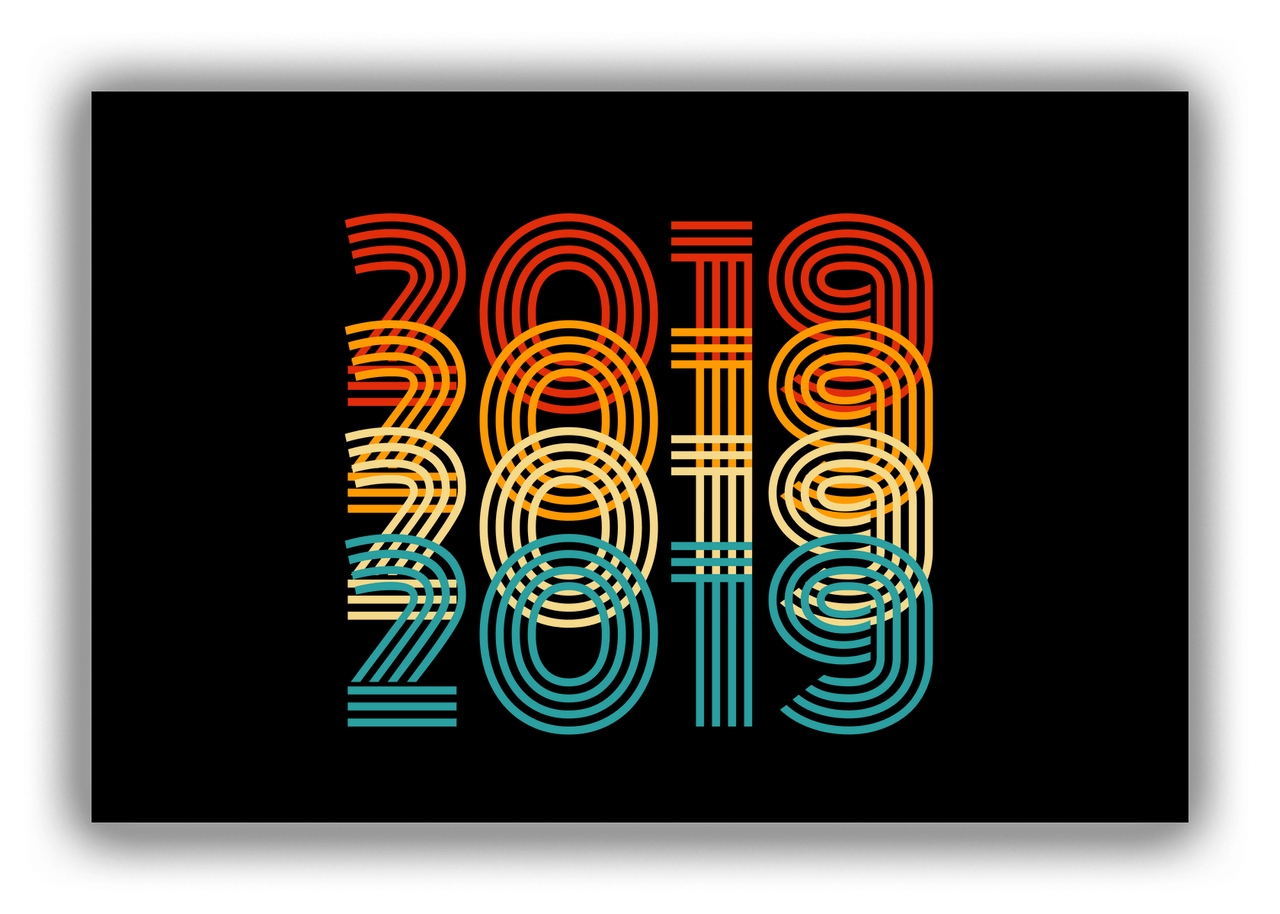Retro Canvas Wrap & Photo Print - 2019 - Front View