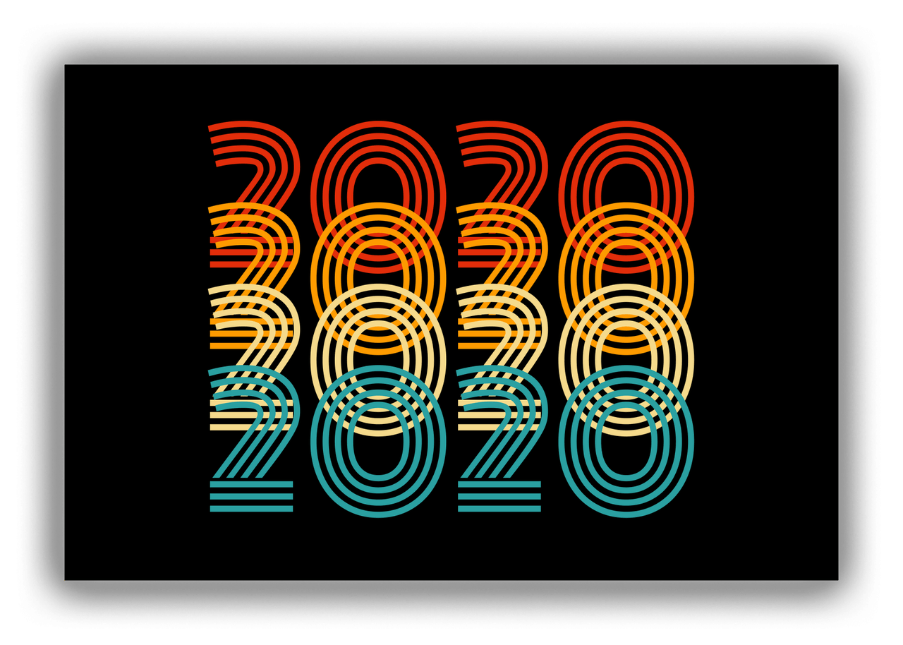 Retro Canvas Wrap & Photo Print - 2020 - Front View