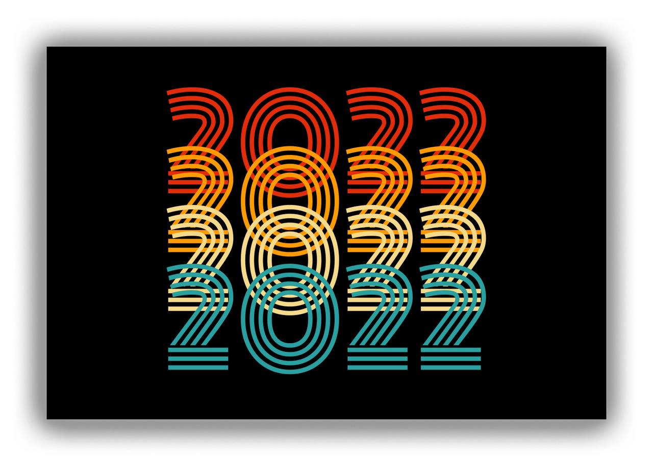 Retro Canvas Wrap & Photo Print - 2022 - Front View