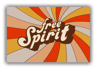 Thumbnail for Retro Free Spirit Canvas Wrap & Photo Print - Front View