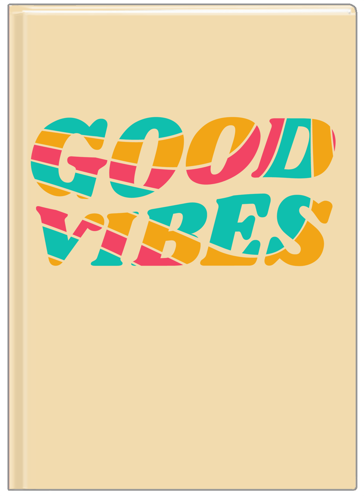 Retro Good Vibes Journal - Front View