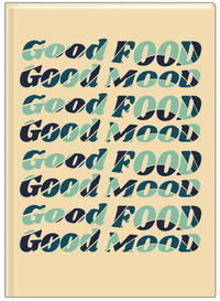 Thumbnail for Retro Good Food Good Mood Journal - Front View
