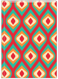 Thumbnail for Retro Geometric Journal - Front View