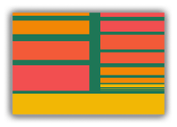 Thumbnail for Retro Gradient Rectangles Canvas Wrap & Photo Print - Front View