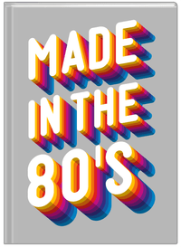 Thumbnail for Retro Journal - Made in the 80s - Front View