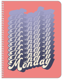 Thumbnail for Retro Monday Notebook - Front View