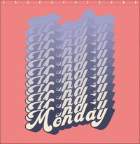 Thumbnail for Retro Monday Shower Curtain - Decorate View