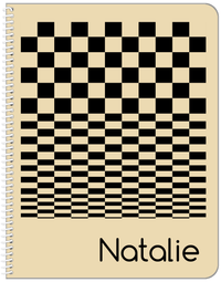 Thumbnail for Personalized Retro Notebook - VIII - Front View