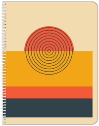Thumbnail for Personalized Retro Notebook - XI - Front View