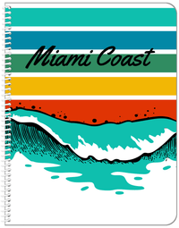 Thumbnail for Personalized Retro Notebook - XII - Front View