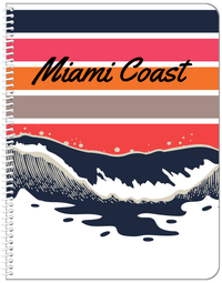 Thumbnail for Personalized Retro Notebook - XII - Front View