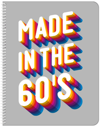 Thumbnail for Retro Notebook - Made in the 60s - Front View