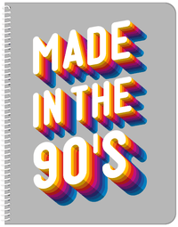 Thumbnail for Retro Notebook - Made in the 90s - Front View