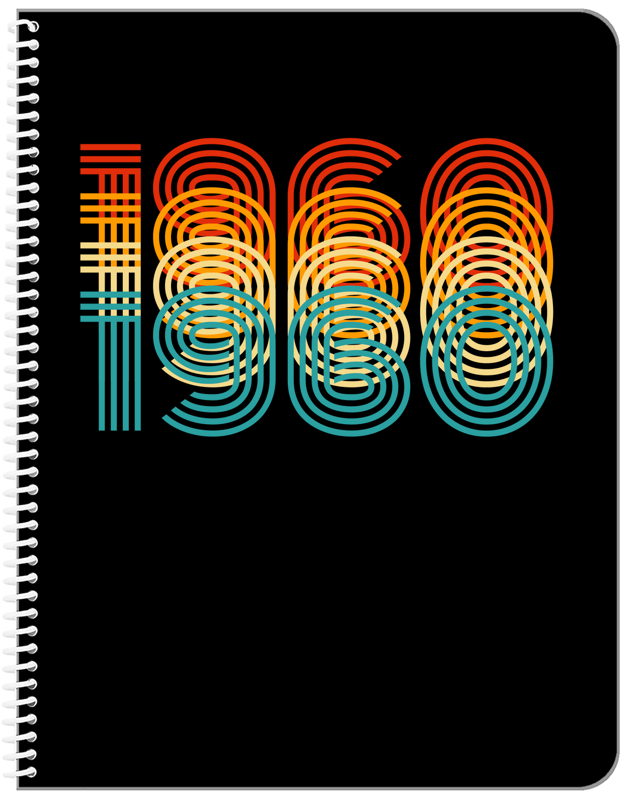 Retro Notebook - 1960 - Front View
