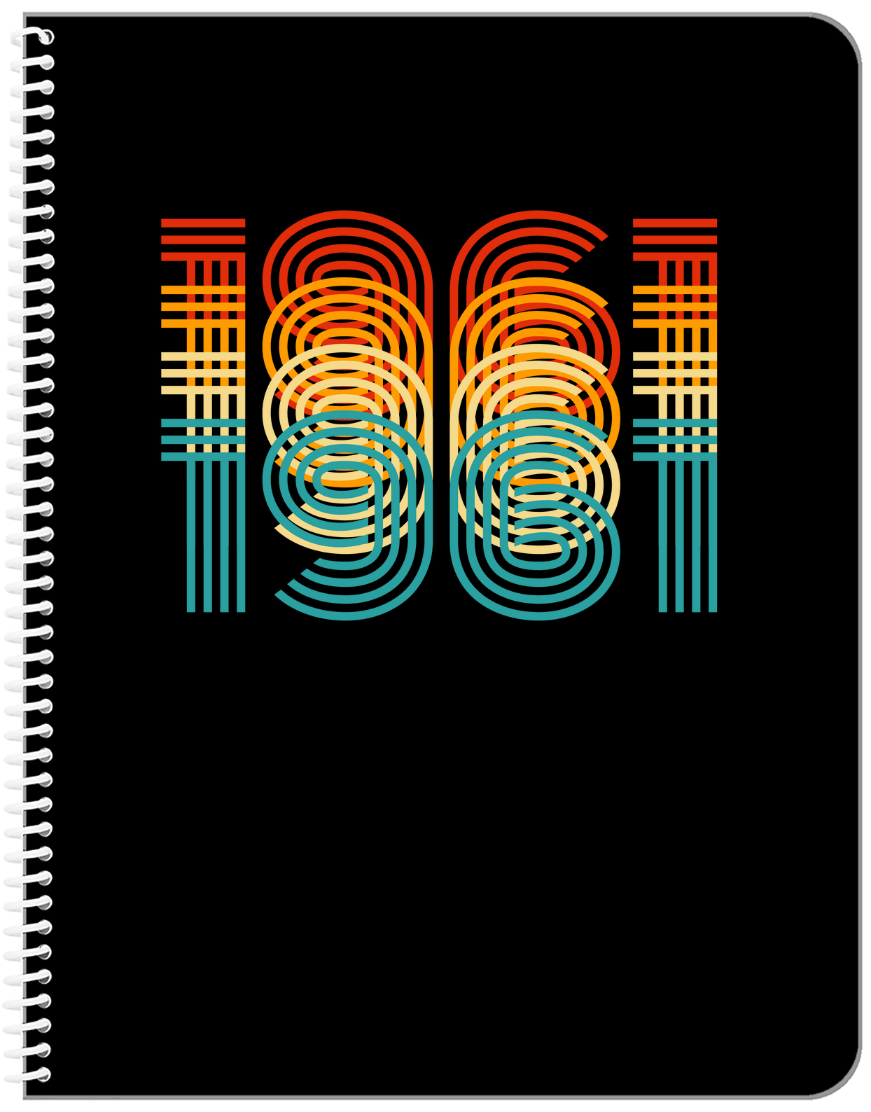 Retro Notebook - 1961 - Front View