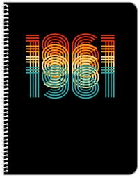 Thumbnail for Retro Notebook - 1961 - Front View