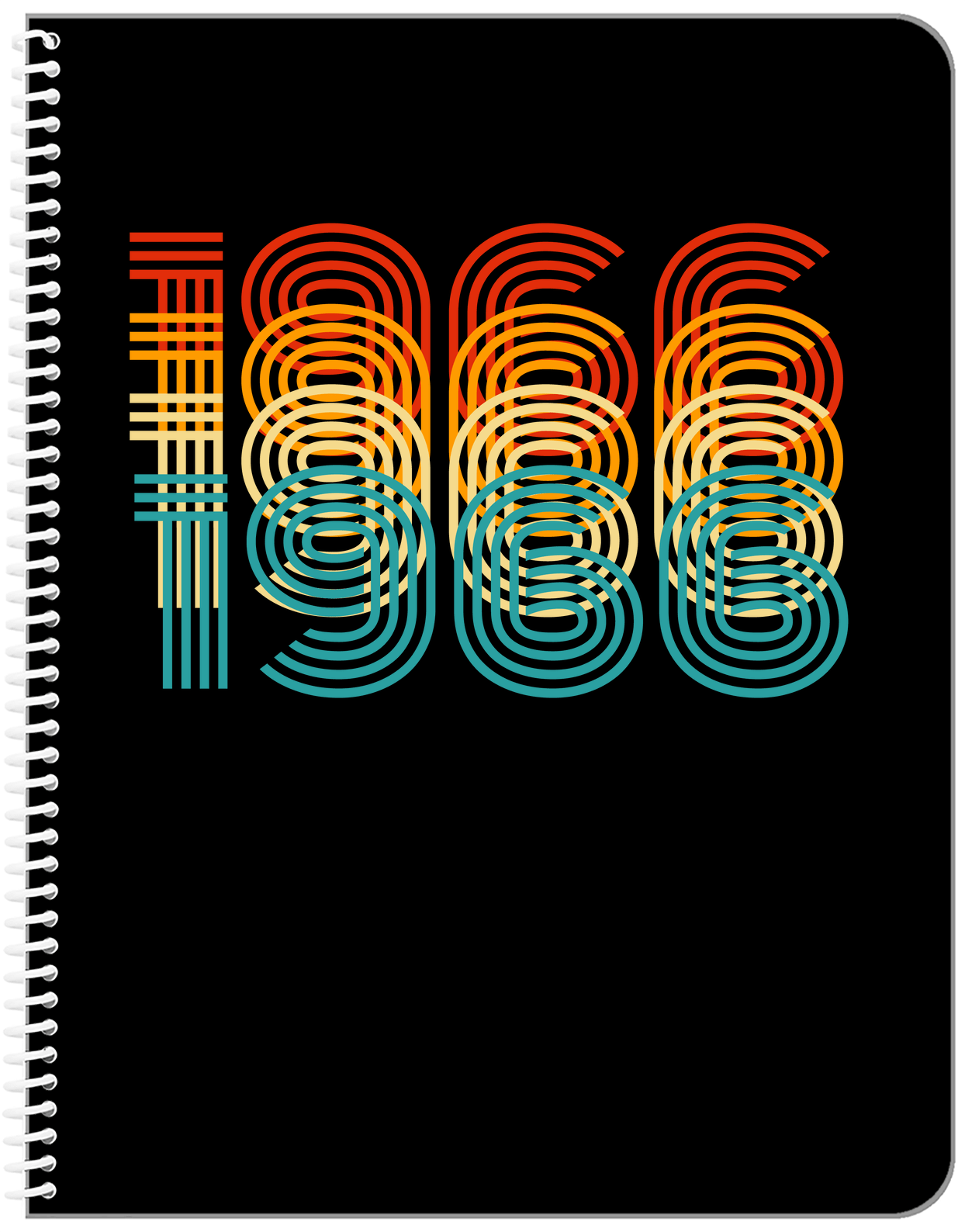 Retro Notebook - 1966 - Front View