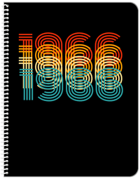 Thumbnail for Retro Notebook - 1966 - Front View