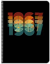 Thumbnail for Retro Notebook - 1967 - Front View