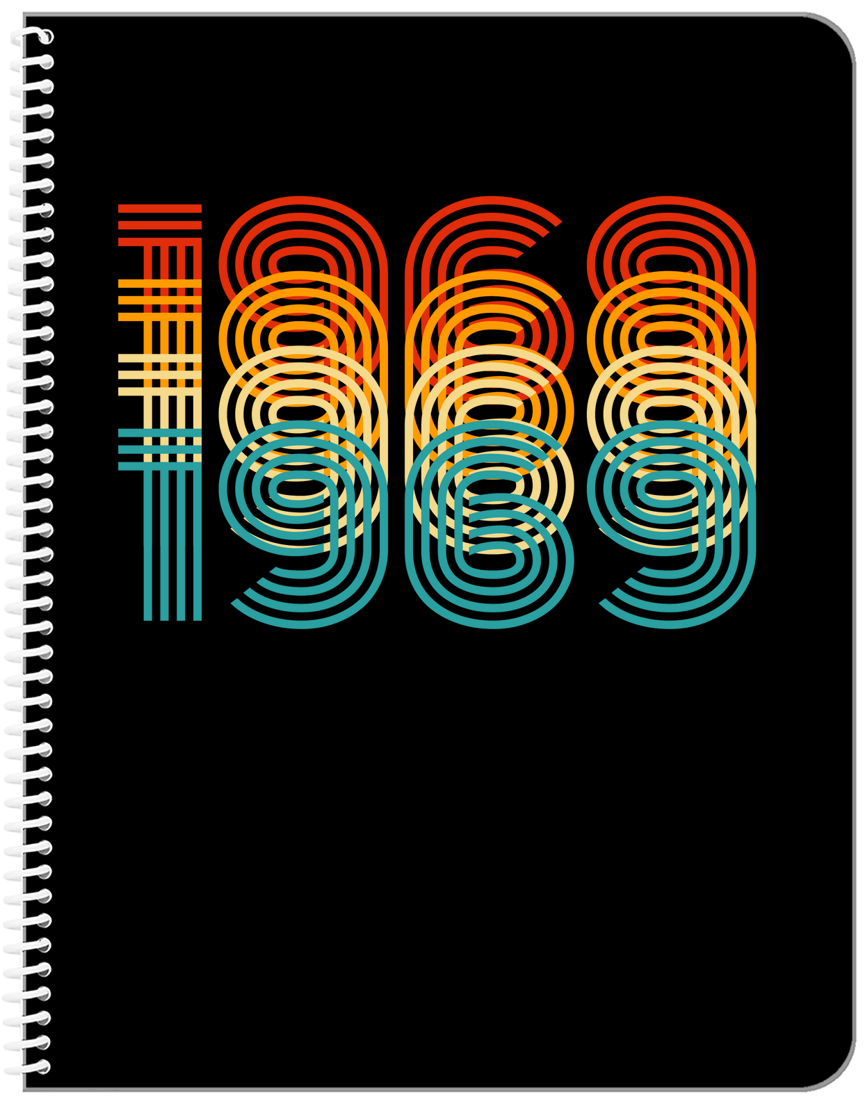 Retro Notebook - 1969 - Front View